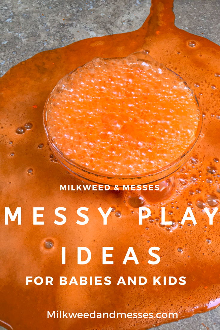 Messy Play With Babies And Early Years Messy Play Ideas