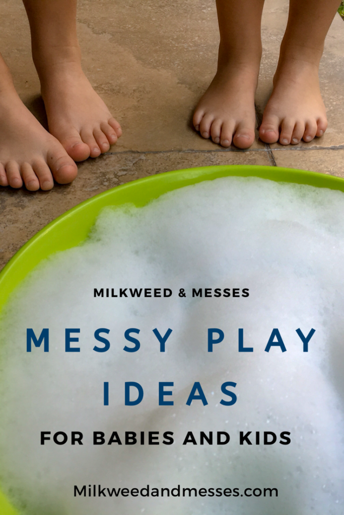 Messy Play with Babies and Early Years Messy Play Ideas